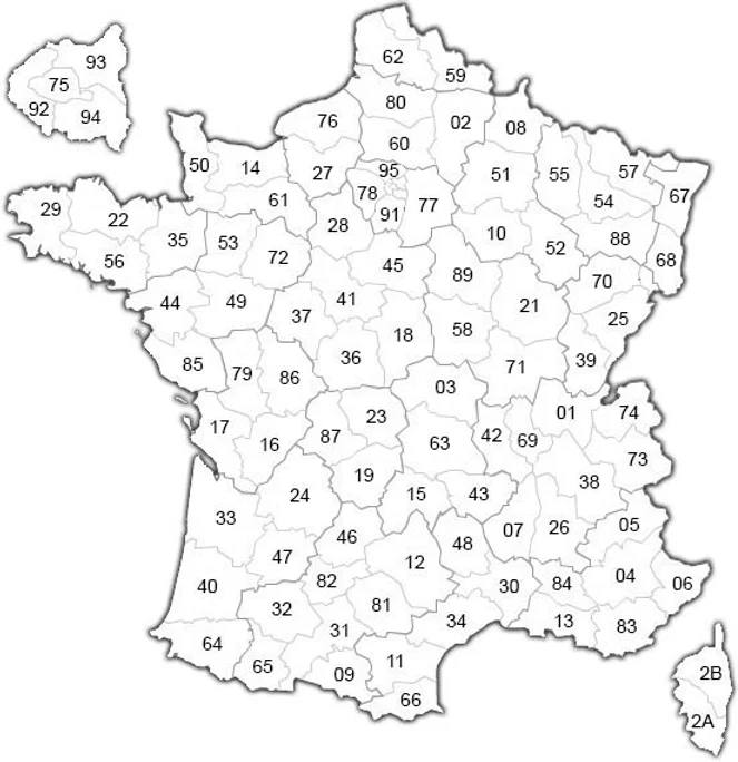 carte de France des courtiers en crédits